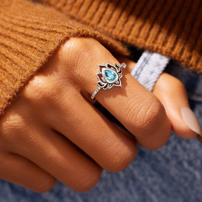 Beginnen Sie neu Lotus Ring