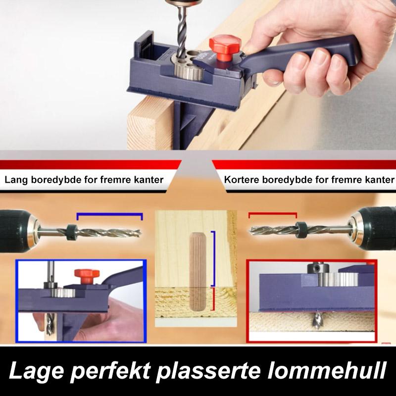 Universal verstellbare Bohrlochlehre