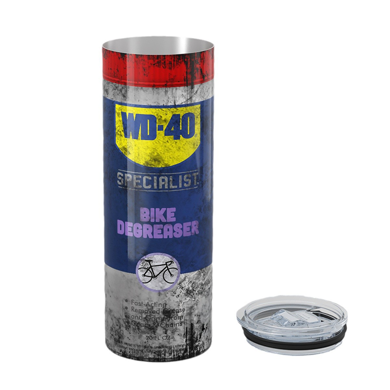 Thermosbecher mit kreativem Schmutzmuster