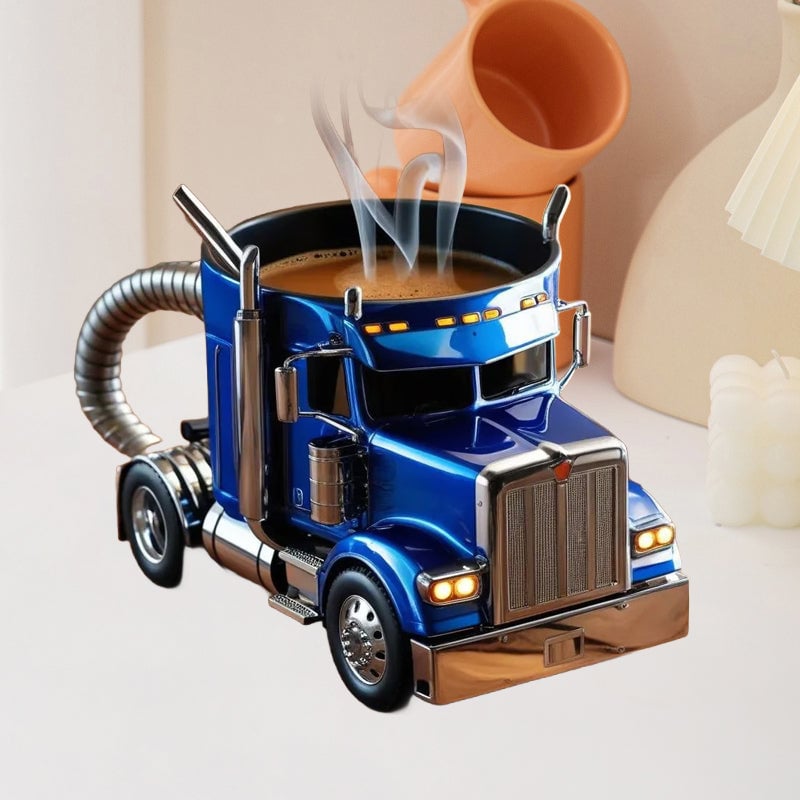 Handgefertigte Truck Kaffeetasse