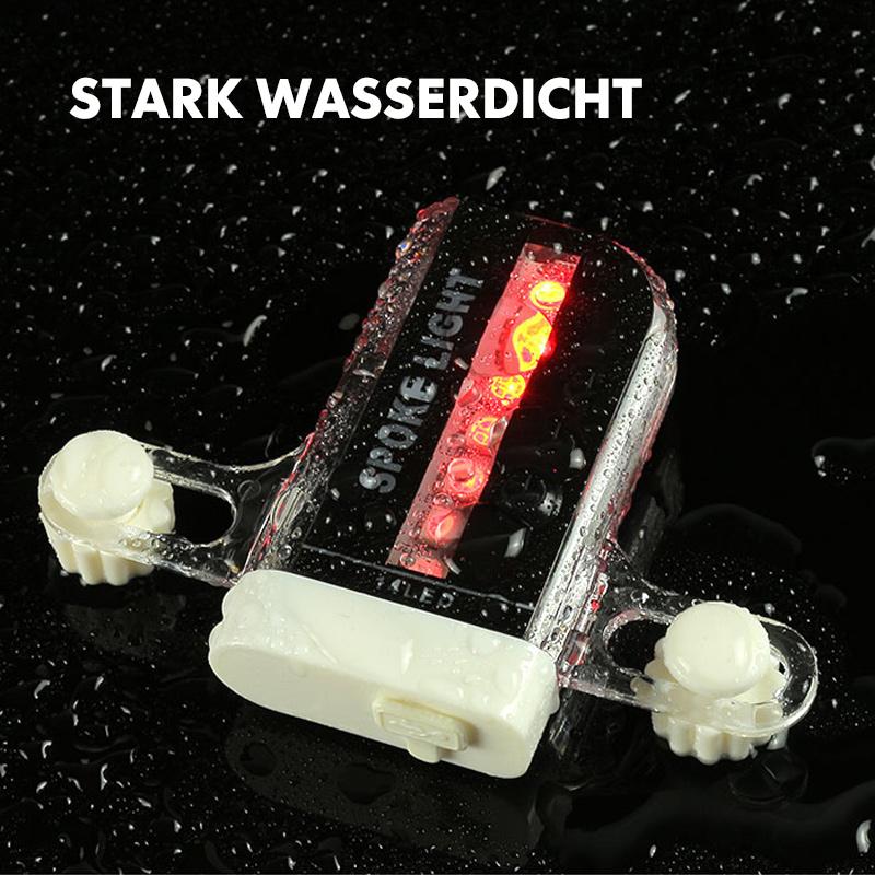 Fahrrad wasserdichte Warnleucht