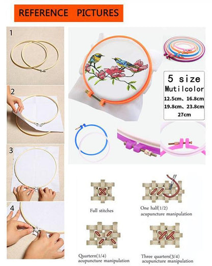 💕Magische Stickereien Werkzeugsatz✍