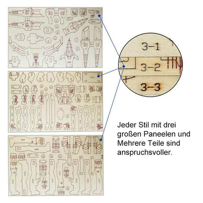 Kinder Holz 3D Puzzl