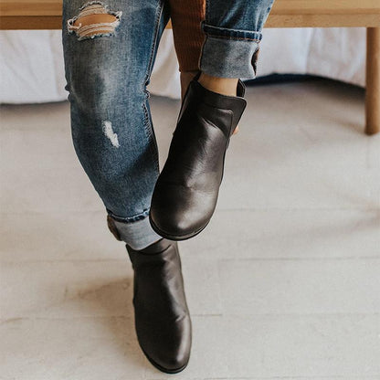 Mode Damen Keilstiefeletten