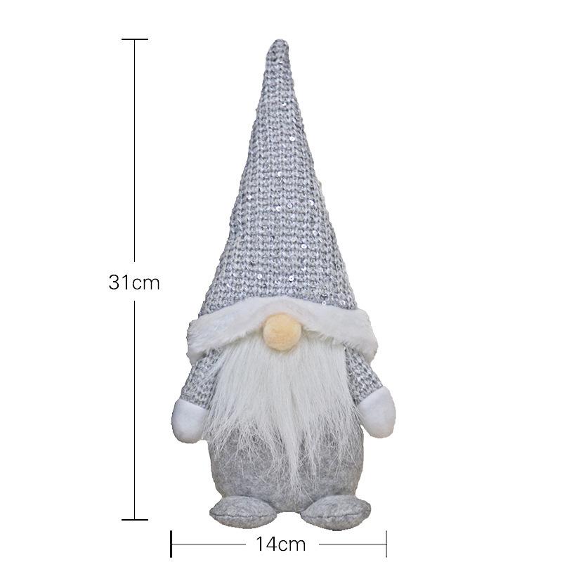 Weihnachten Gesichtslosen Puppe Ornament