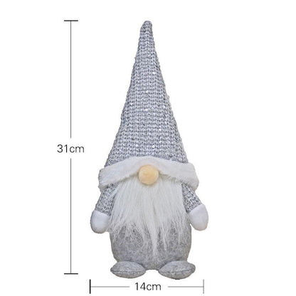 Weihnachten Gesichtslosen Puppe Ornament
