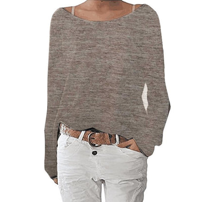 Einfarbiges gestricktes T-Shirt