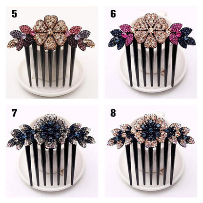 Kristalldekoration Haarseitenkamm