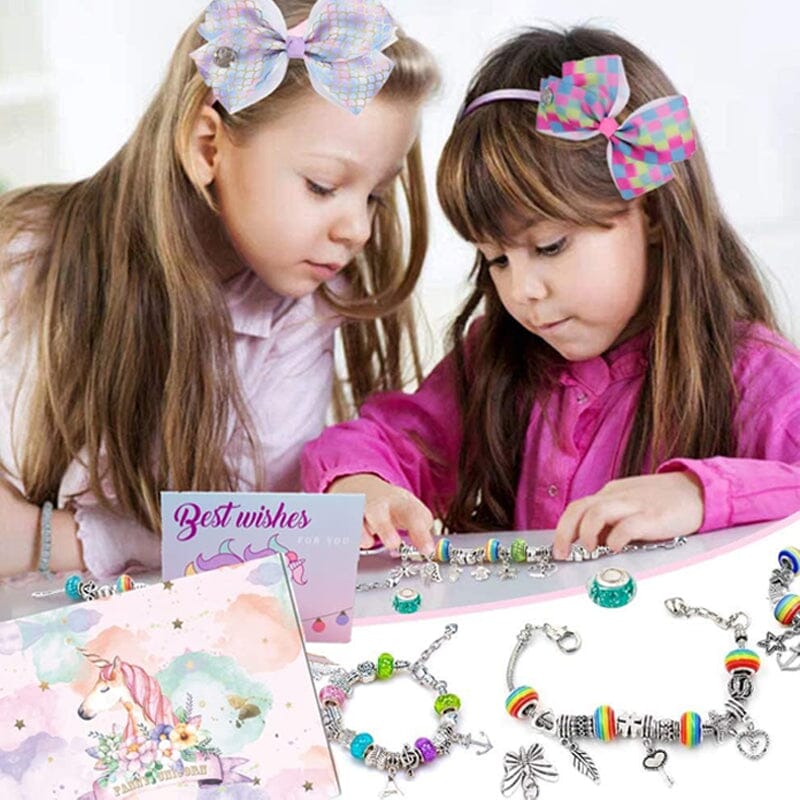 🎁2024-Weihnachtsverkauf mit 49% Rabatt🎉Das beste Geschenk für Kinder - 🎀DIY Wunderschönes Armband-Set