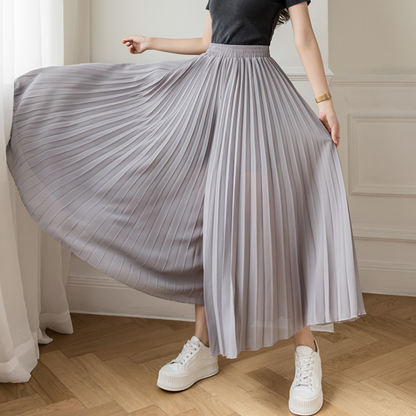 Trendige Hose Mit Plissee-Design