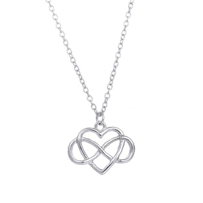 Modische Liebe-Schleife-Halskette