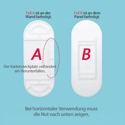 Lochfreier Steckdose- Halter