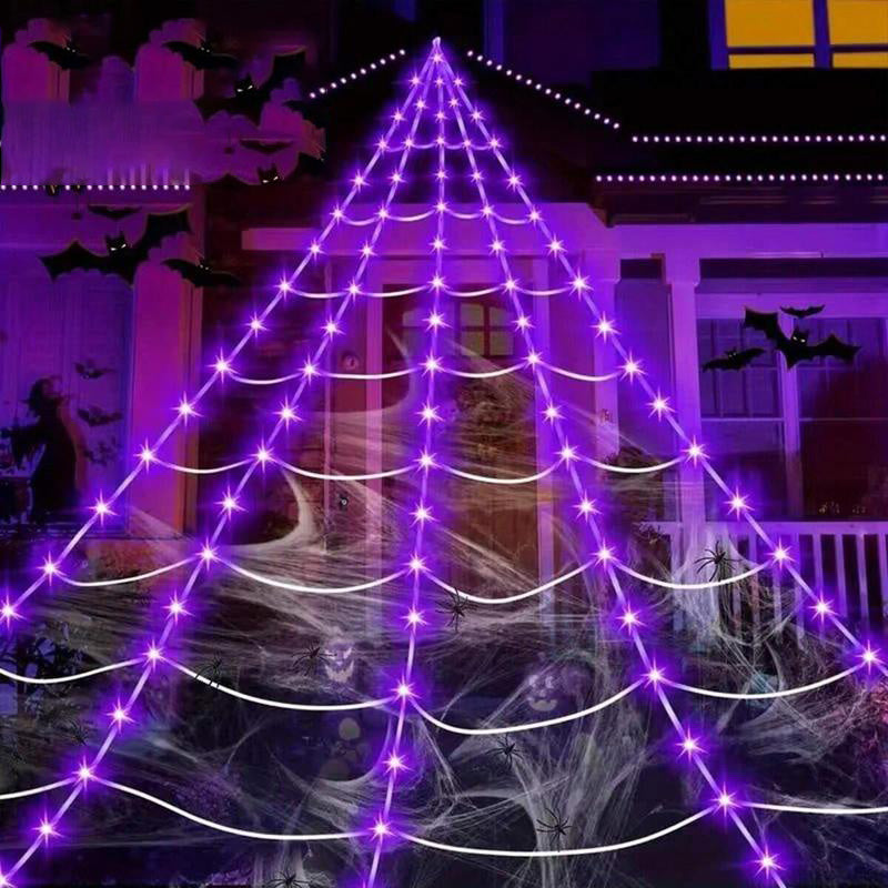 🎃Hängelampe mit Spinnennetz-Design für Raumdekoration