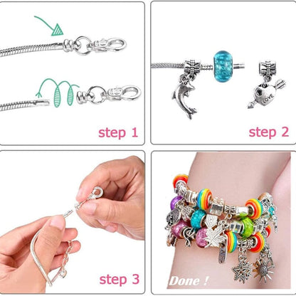 🎁2024-Weihnachtsverkauf mit 49% Rabatt🎉Das beste Geschenk für Kinder - 🎀DIY Wunderschönes Armband-Set