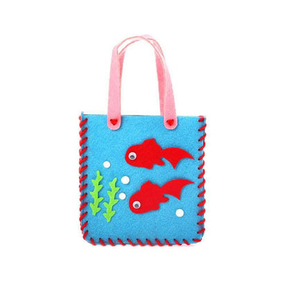 Handgefertigte Filztasche für Kinder