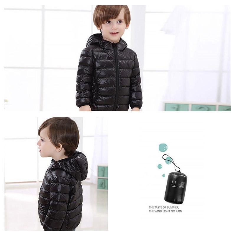 Ultraleichte Daunenjacke Hoodie Unisex 8 Farben