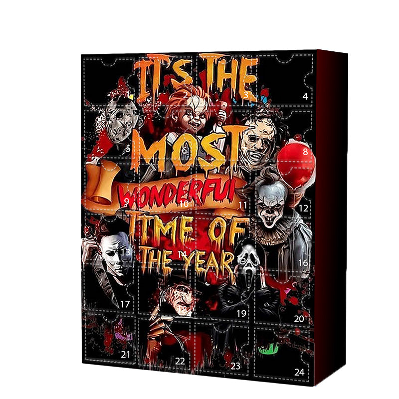 Halloween-Horrorfilm-Charaktere-Adventskalender