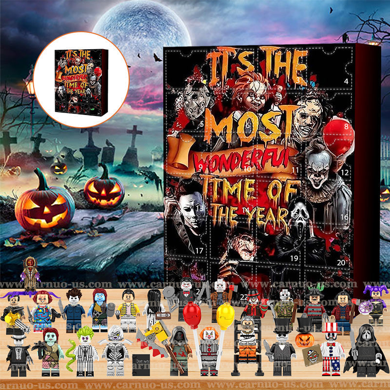 Halloween-Horrorfilm-Charaktere-Adventskalender
