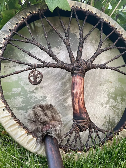 🔥Heißer Verkauf 49% Rabatt🔥Schamanentrommeln 'Baum des Lebens' Spirit Musik
