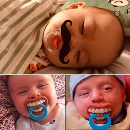 Lustige Zahn Baby Schnuller