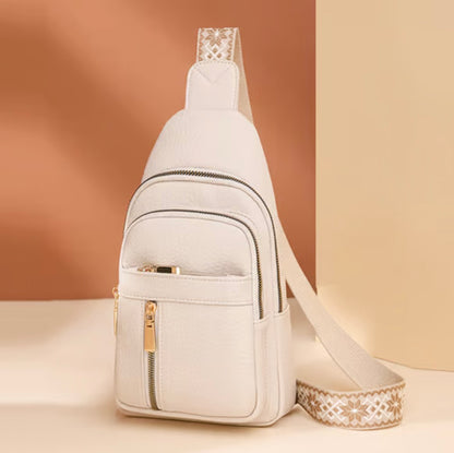 🔥Letzter Tag 49% Rabatt🏆️Anti-Diebstahl Solid Farbe Crossbody Tasche für die tägliche Reise