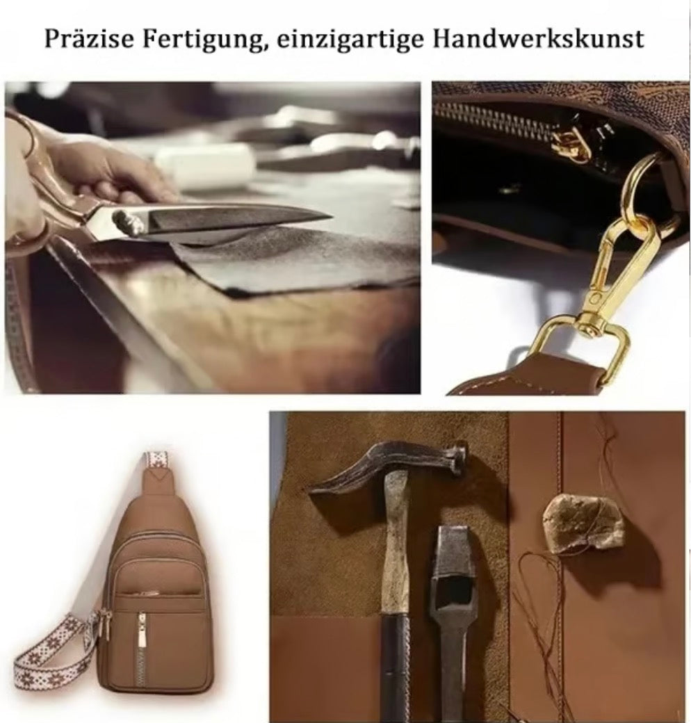 🔥Letzter Tag 49% Rabatt🏆️Anti-Diebstahl Solid Farbe Crossbody Tasche für die tägliche Reise