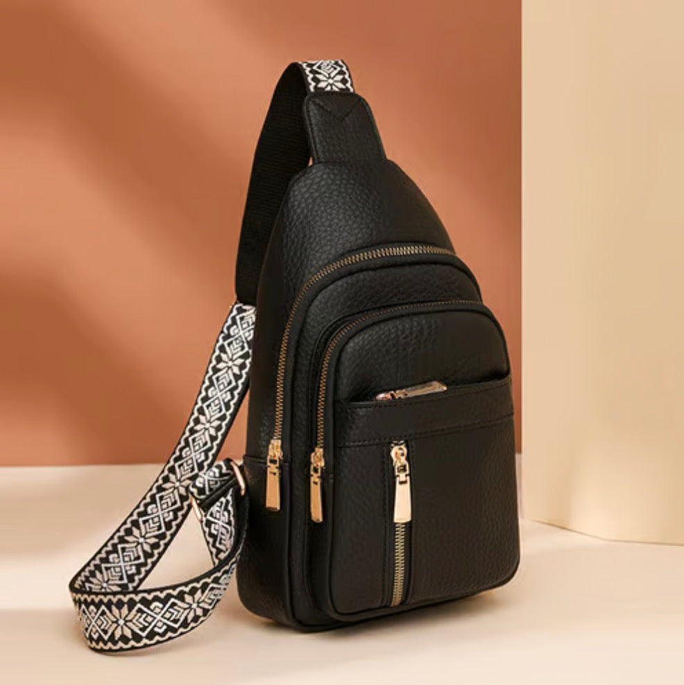 🔥Letzter Tag 49% Rabatt🏆️Anti-Diebstahl Solid Farbe Crossbody Tasche für die tägliche Reise