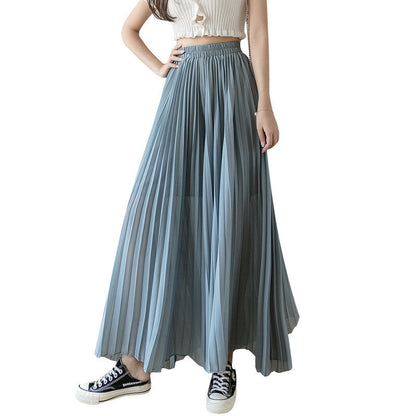 Trendige Hose Mit Plissee-Design