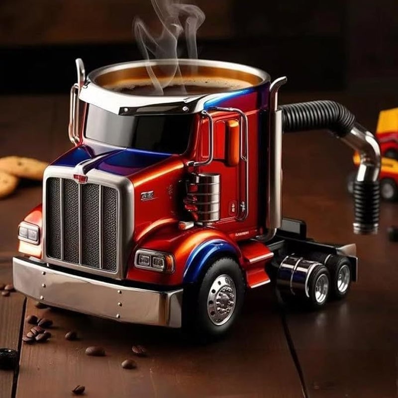 Handgefertigte Truck Kaffeetasse