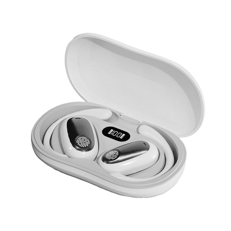Sportliche Bluetooth-Ohrhörer mit hängendem Ohr