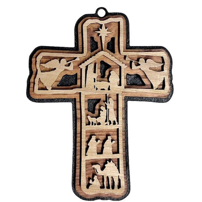 🔥heißer Verkauf 49% Rabatt🔥Kreuz Krippe Ornament