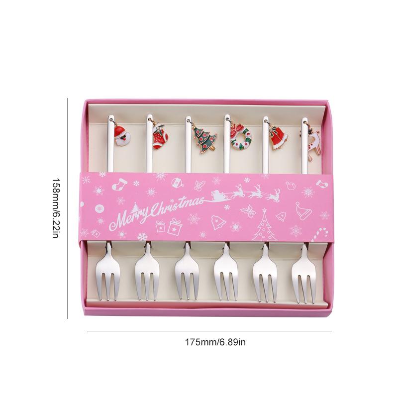 Weihnachtsgeschenk Metalllöffel Set