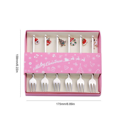 Weihnachtsgeschenk Metalllöffel Set