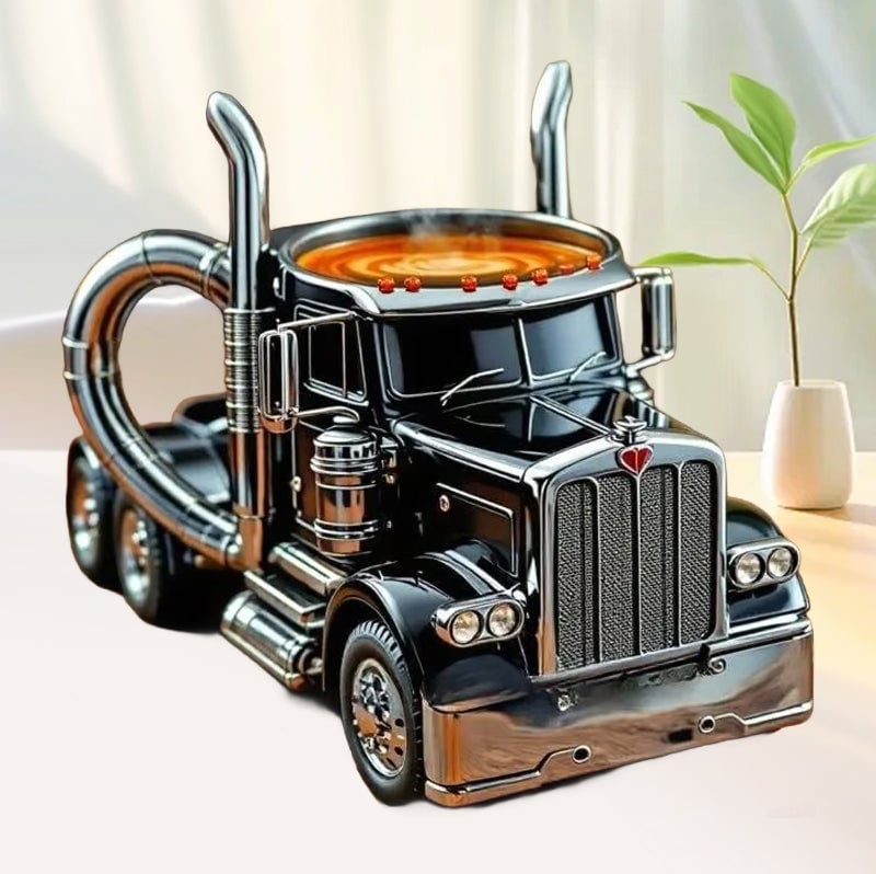 Handgefertigte Truck Kaffeetasse