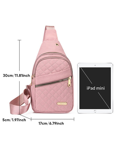 🔥Letzter Tag 49% Rabatt🏆️Anti-Diebstahl Solid Farbe Crossbody Tasche für die tägliche Reise