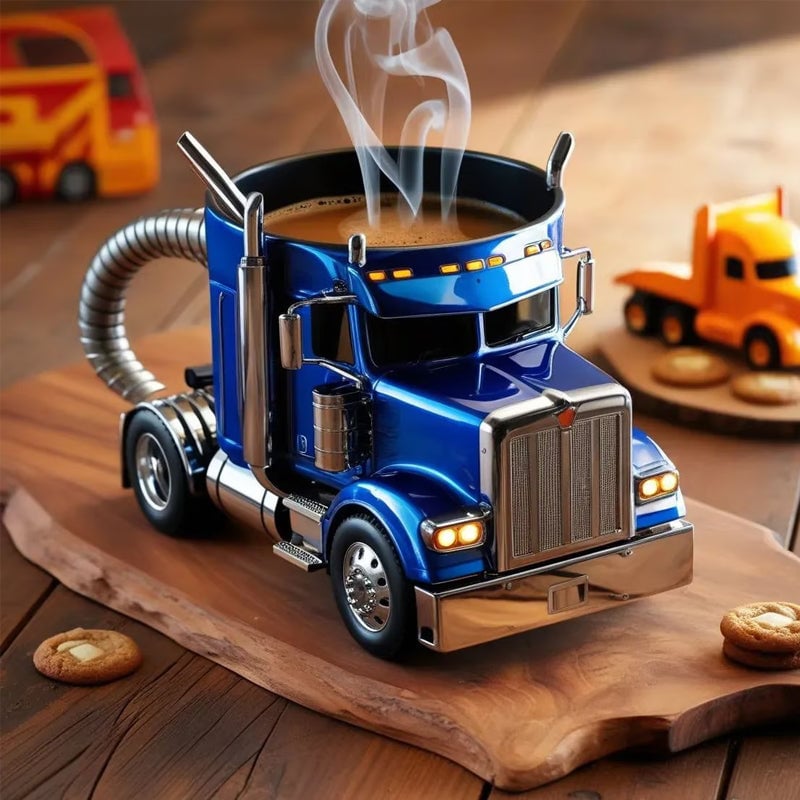 Handgefertigte Truck Kaffeetasse