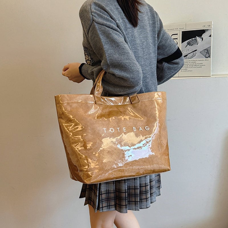 Damen Tasche mit Buchstaben-Print