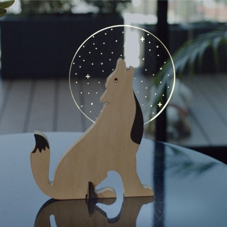 Kreatives dekoratives Tiernachtlicht