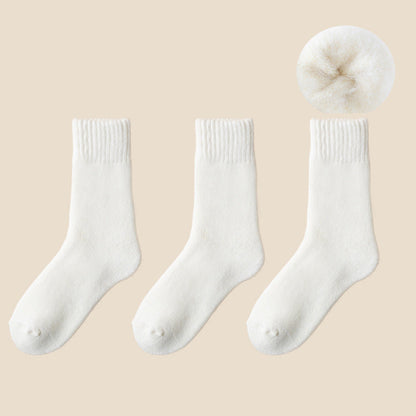 Kuschelige Unisex-Winter-Thermosocken aus Samt