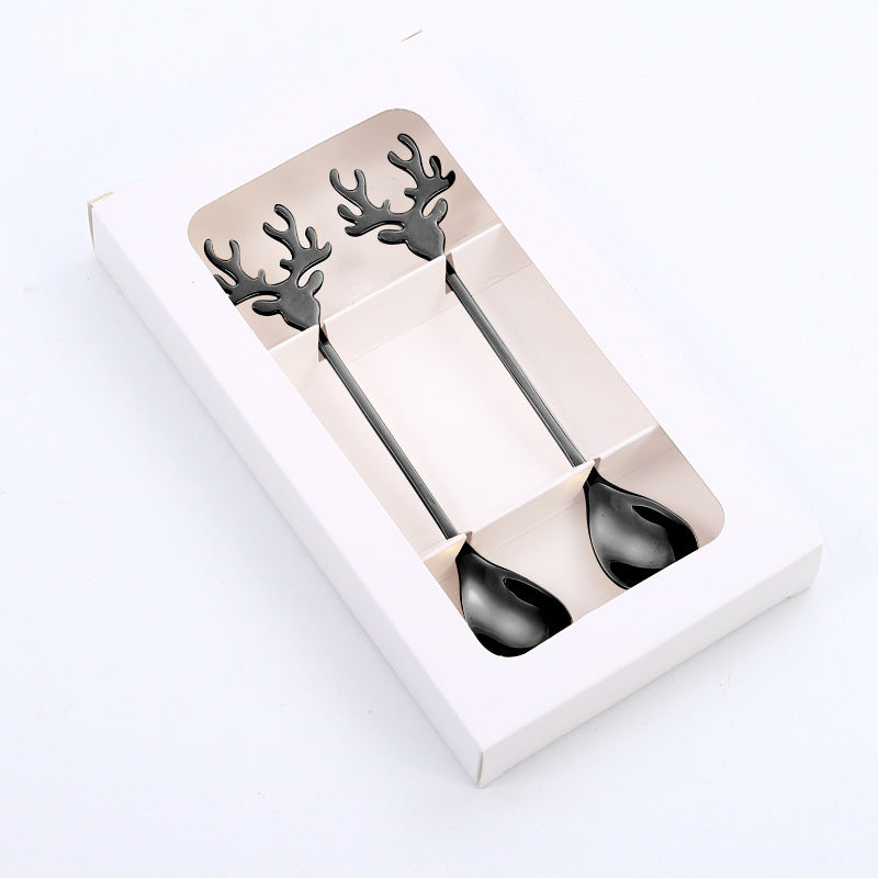 Weihnachtsgeschenk Metalllöffel Set