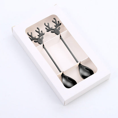 Weihnachtsgeschenk Metalllöffel Set