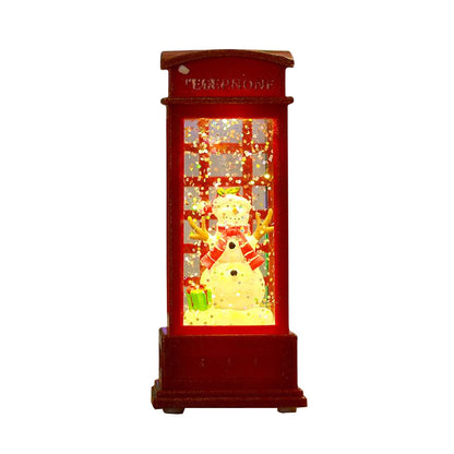 Weihnachtsmann Wasserlaterne